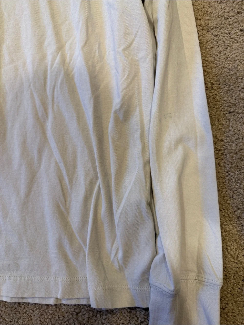 J. Crew Long-Sleeve Crewneck Shirt - Off-White
